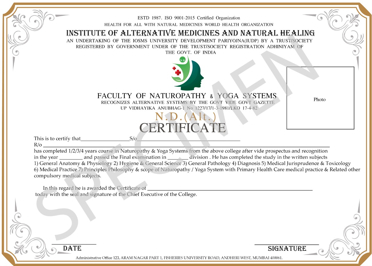 certificatend